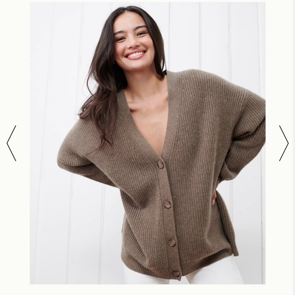 Jenni Kayne Sweaters - Jenni Kayne Cashmere Cocoon Cardigan, Large
